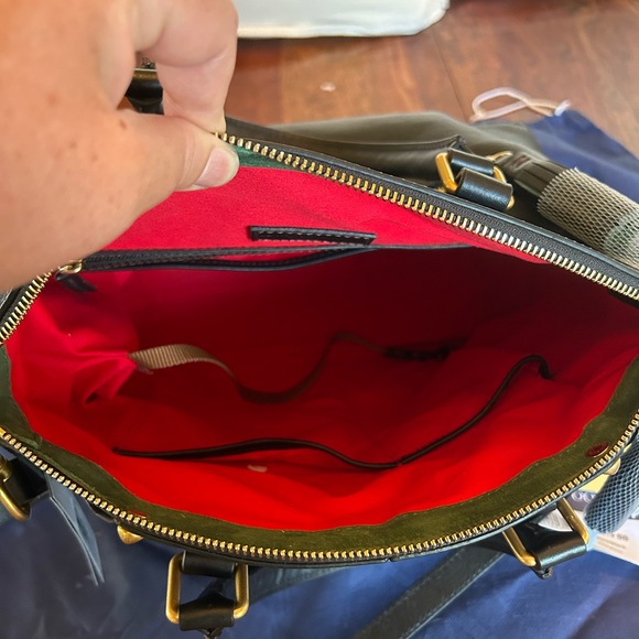 Dooney and Bourke black Florentine Clayton Satchel - Picture 3 of 4